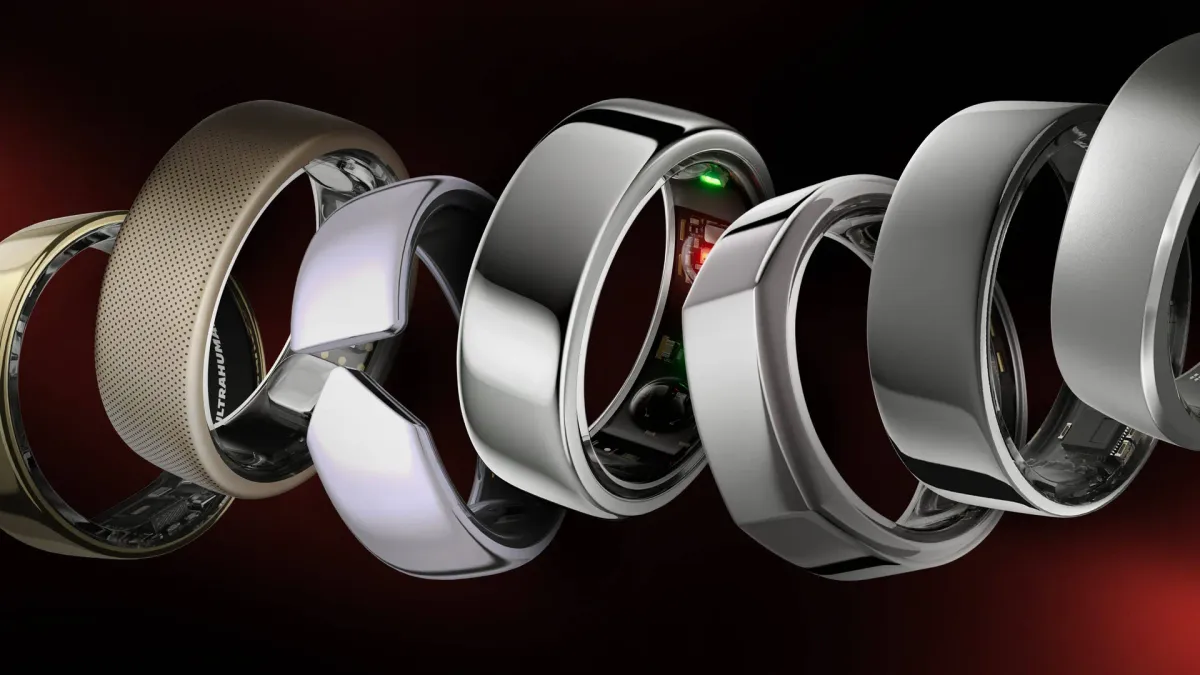 Top 10 highest rated smart rings for 2026 displayed with ratings and key features