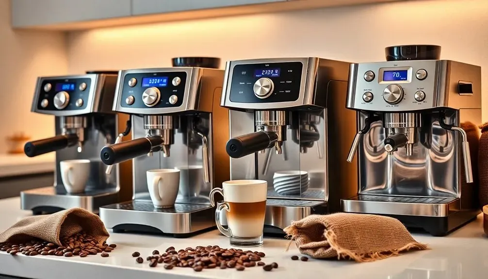 Top 10 super-automatic espresso machines for 2026 displayed with ratings and specs