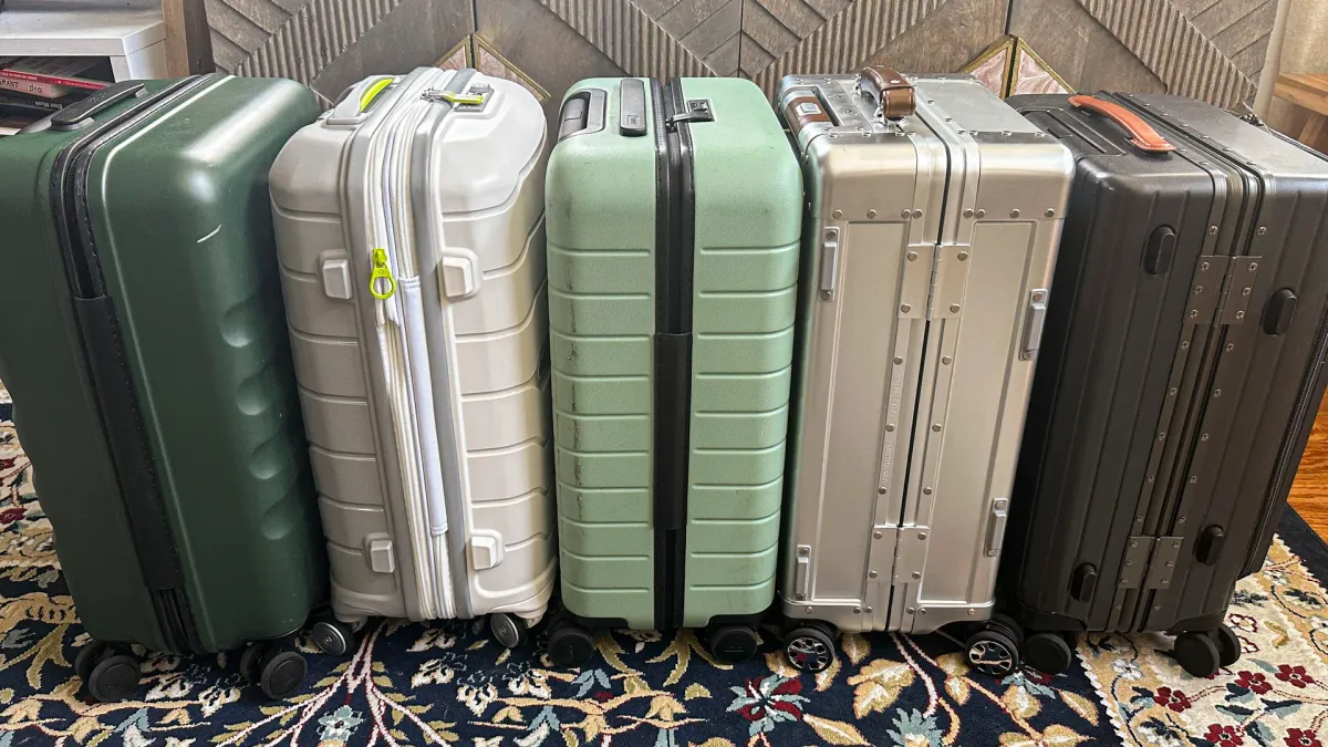Travelers Club Chicago, Samsonite Omni PC, and other top hardside luggage sets ranked for 2026