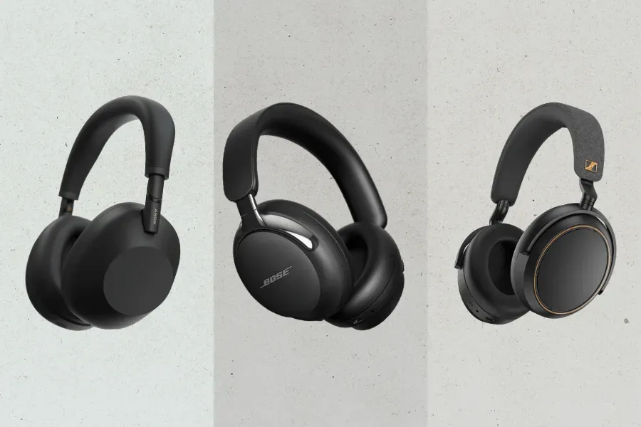 Top 10 best noise cancelling headphones of 2026 ranked and reviewed on white background