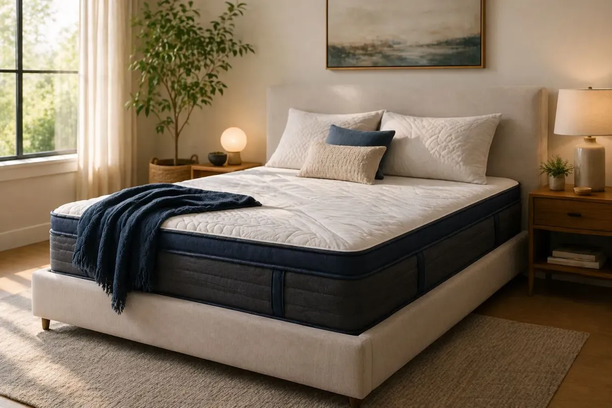 Top 10 highest rated mattresses of 2026 ranked by real owner reviews showing hybrid and organic options