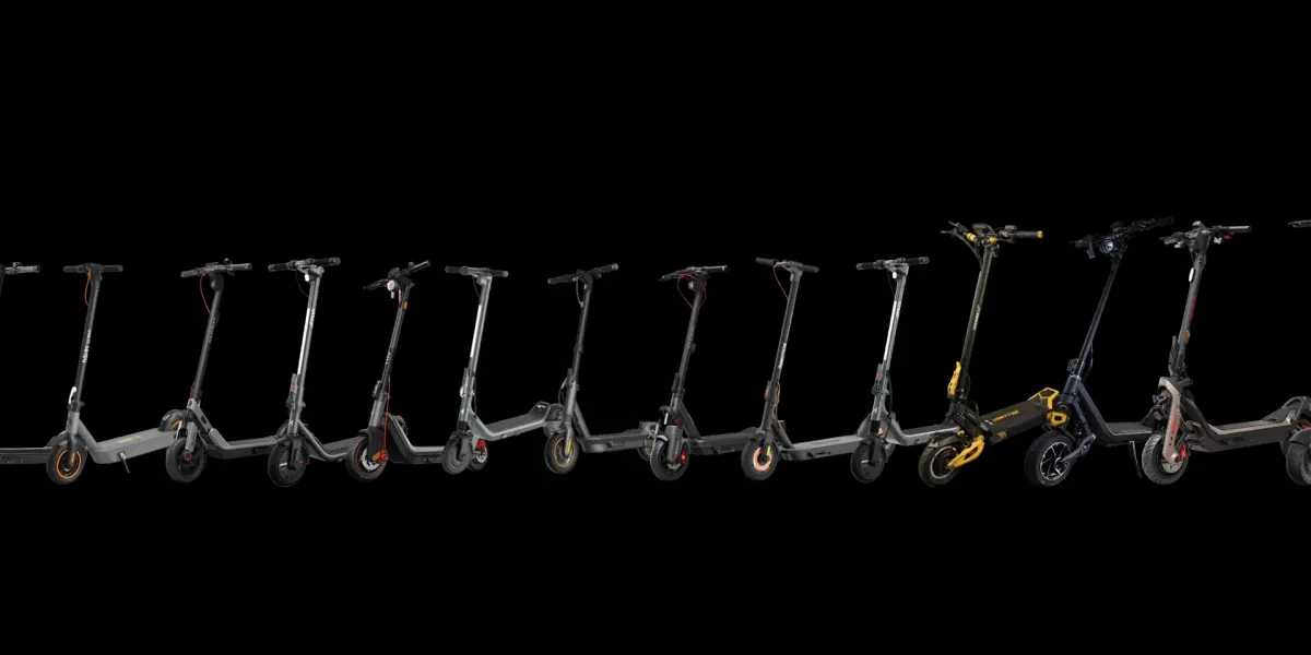 Top 10 best electric scooters of 2026 comparison guide featuring Segway Ninebot, Hiboy, Gotrax, Unagi, NAVEE, Apollo, TurboAnt, and Pure Air Pro models