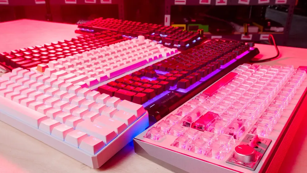 Top 10 best gaming keyboards of 2026 comparison featuring SteelSeries, Razer, Logitech, HyperX, and Corsair models