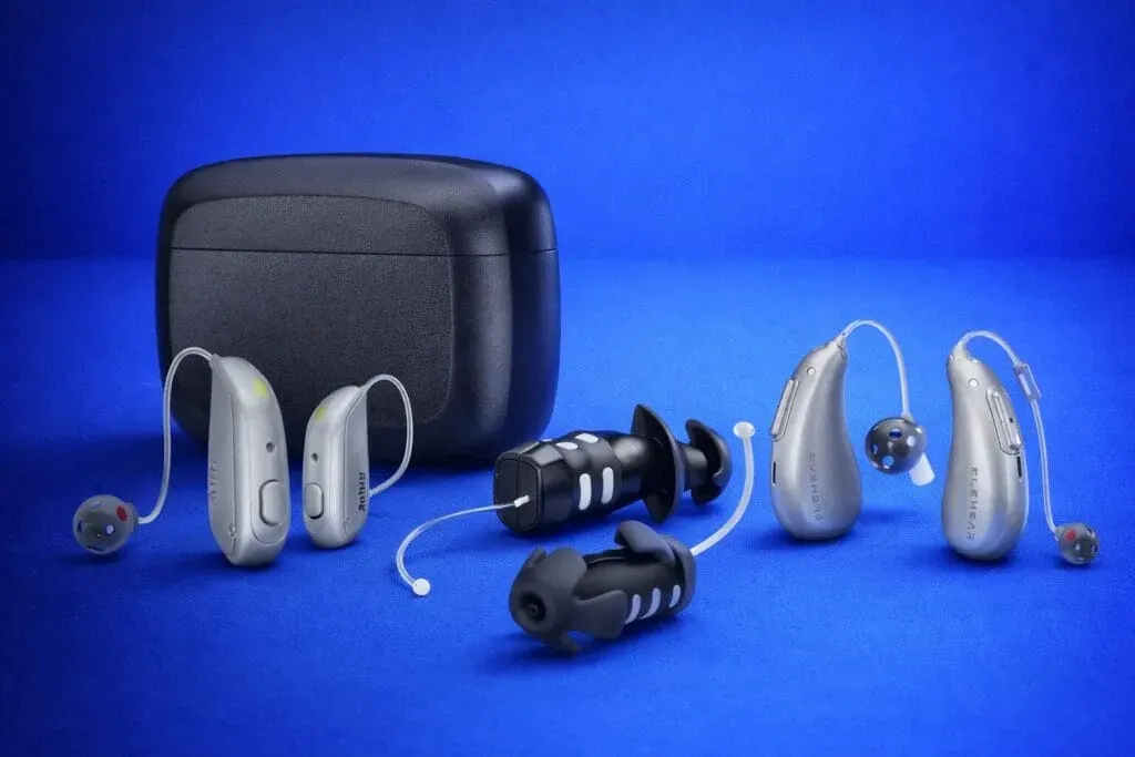 Top 10 best OTC hearing aids of 2026 comparison featuring ELEHEAR Beyond Pro, Audien ION Pro 2, and Lexie B2 Plus by Bose